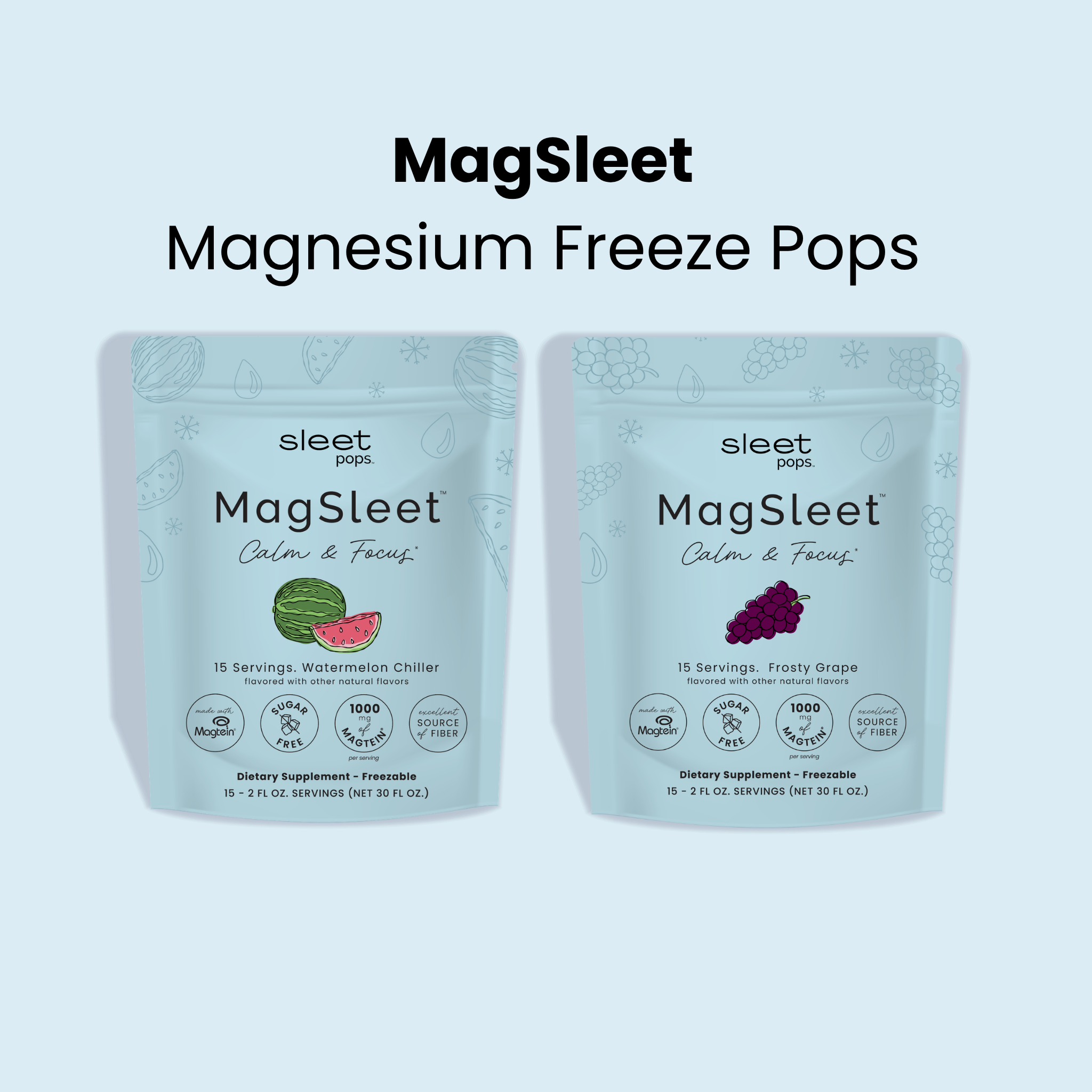 Freezable Dietary Supplements