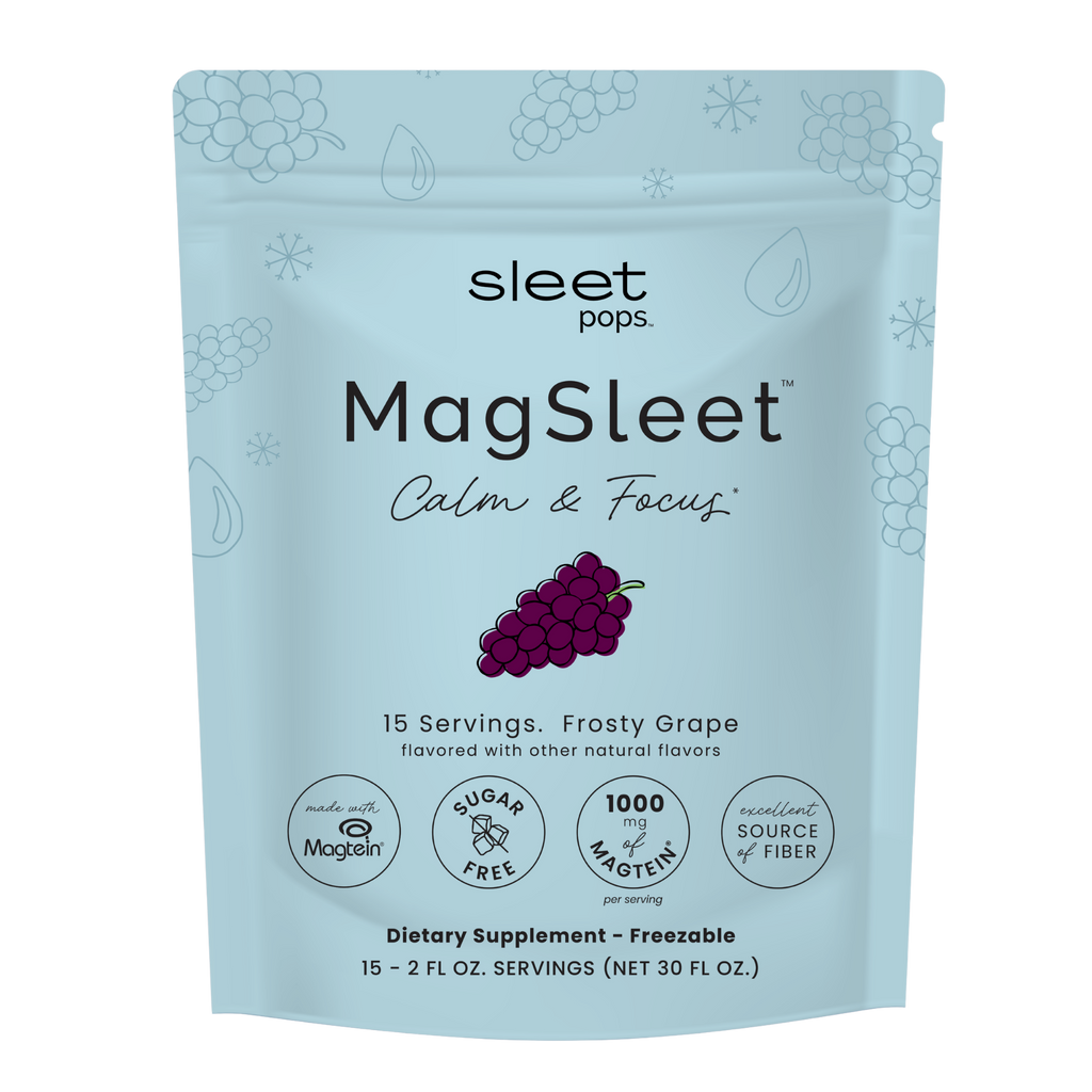 MagSleet | Frosty Grape | Magnesium Calm & Focus* | 15 Pack