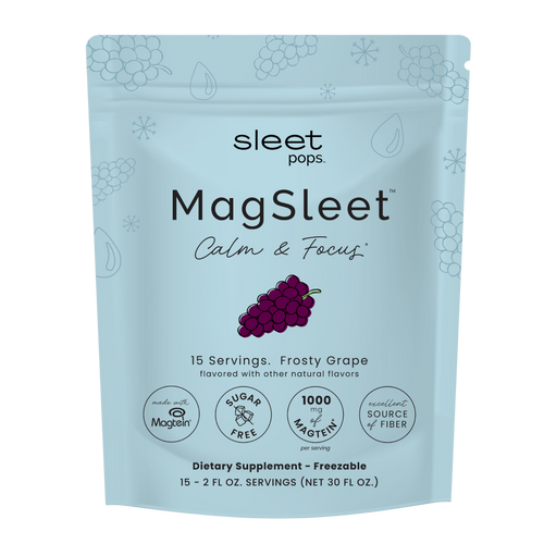 MagSleet | Frosty Grape | Magnesium Calm & Focus* | 15 Pack