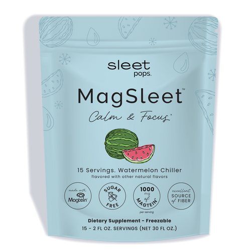 MagSleet | Watermelon Chiller | Magnesium Calm & Focus* | 15 Pack