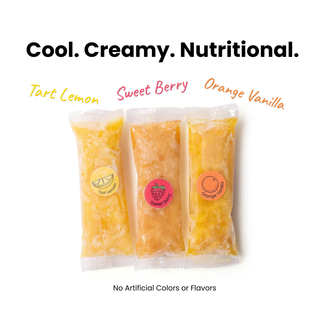 Sleet Pops Variety Pack | Protein & Fiber Freeze Pops | 12 Pack