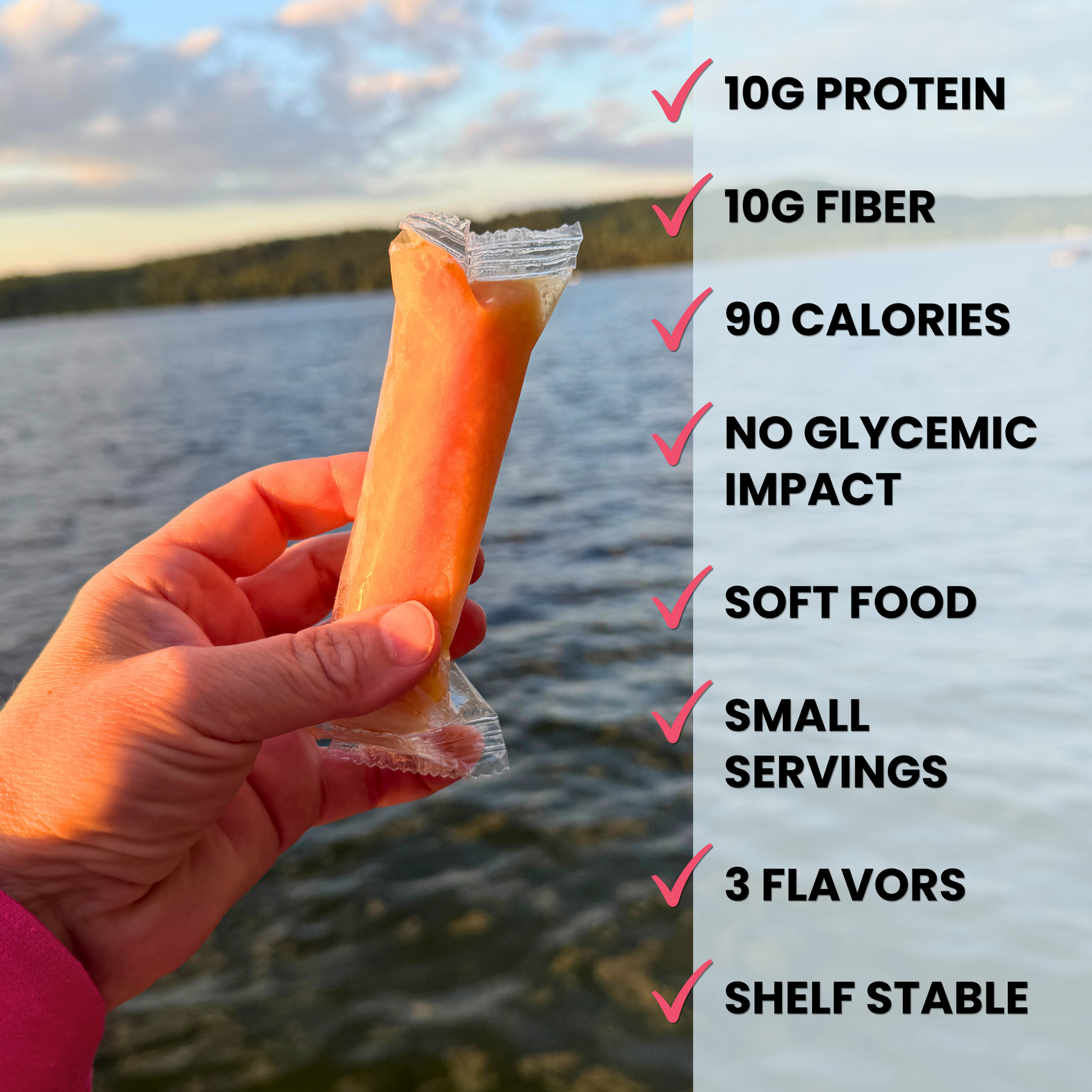 Sleet Pops Variety Pack | Protein & Fiber Freeze Pops | 12 Pack