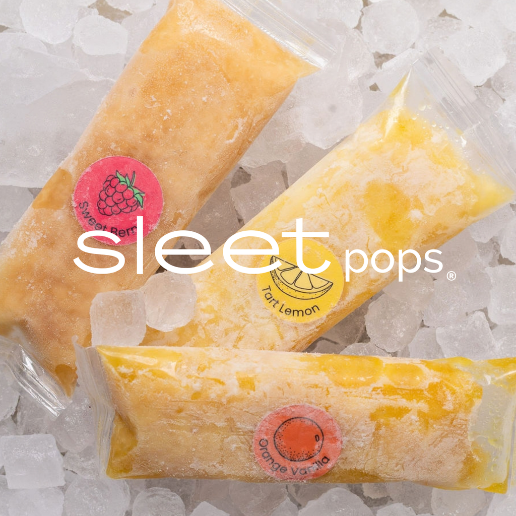 Sleet Pops Variety Pack | Protein & Fiber Freeze Pops | 12 Pack