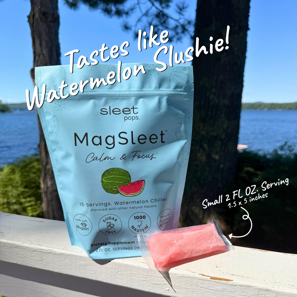 MagSleet | Watermelon Chiller | Magnesium Calm & Focus* | 15 Pack