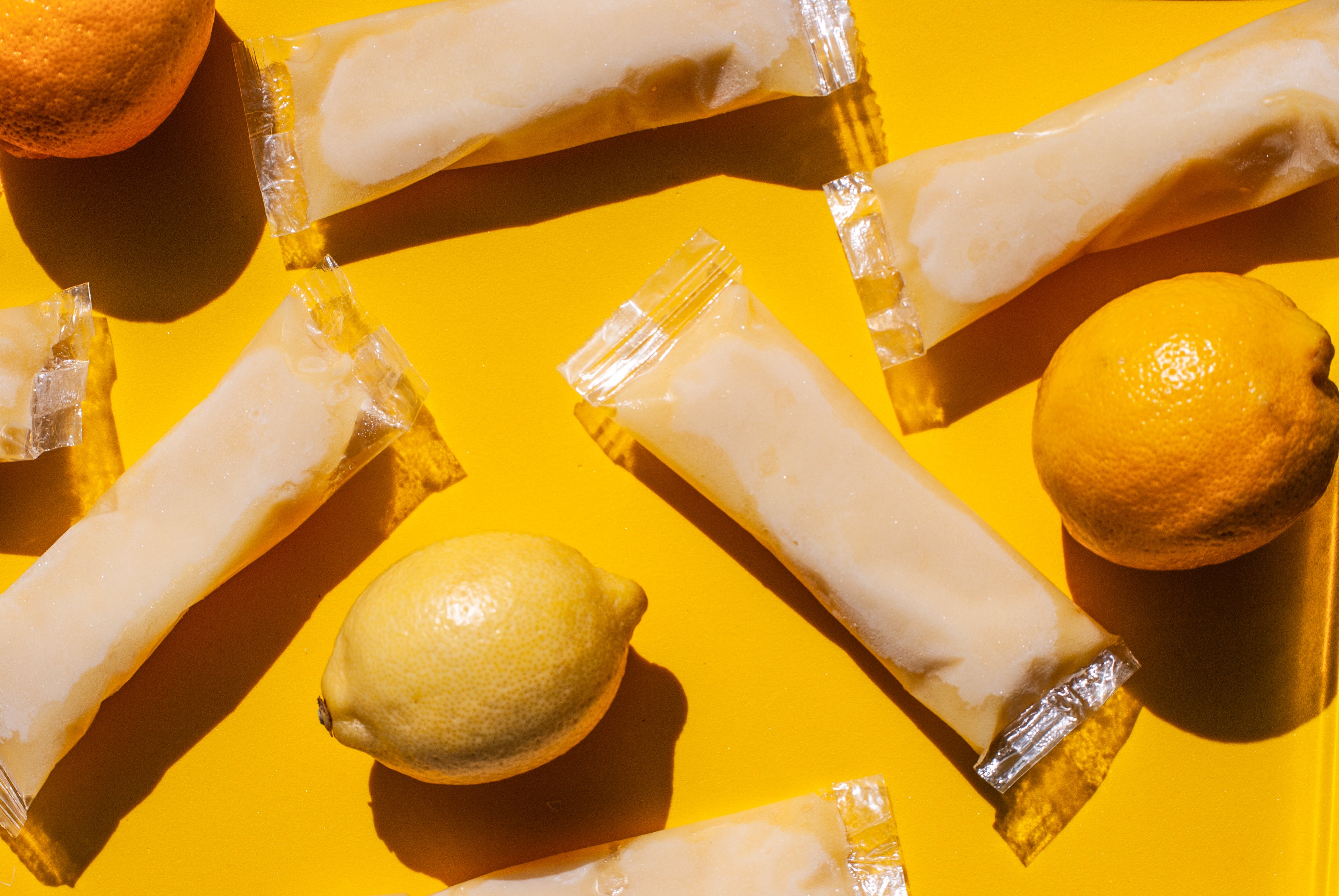 Lemon Sleet Pops 